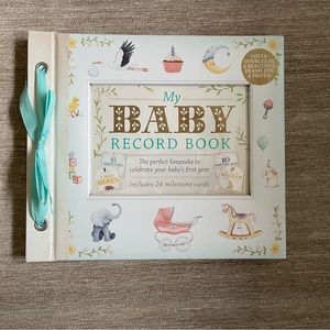 BRAND NEW My Baby Record Book- Hinkler- Gender Neutral Baby Milestone Book